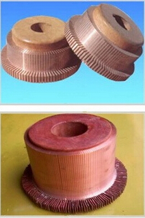 换向器中换向片的编号方法以及铣槽加工方法